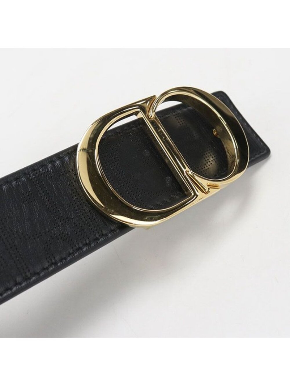 Dior CD Icon Belt Oblique Galaxy Leather - Picture 2 of 7